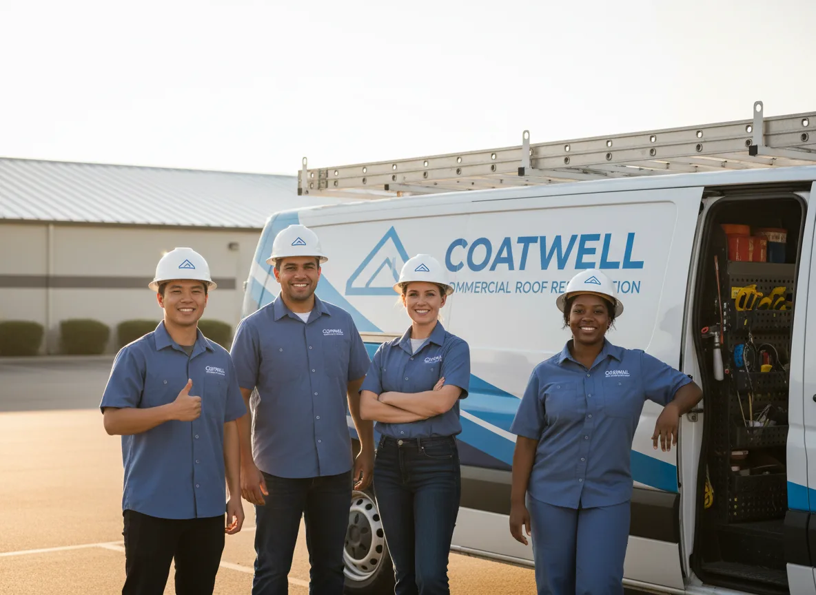Commercial roof coating company in Milford, UT